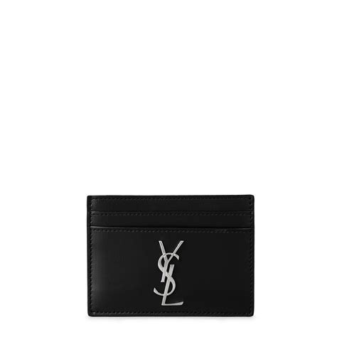 metallic ysl card holder|ysl card holder flannels.